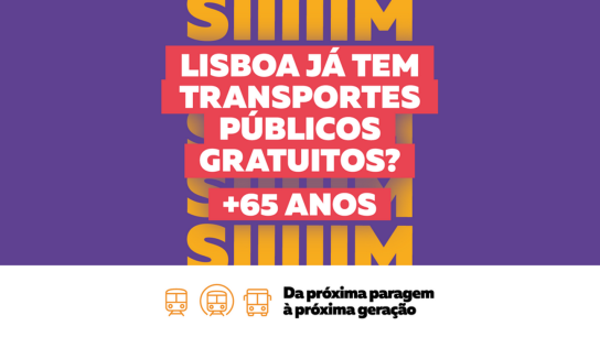 Transportes Públicos gratuitos para residentes com mais de 65 anos em Lisboa