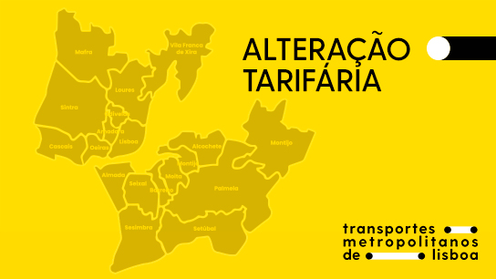 Taxa de Atualização Tarifária aprovada pela Área Metropolitana de Lisboa para 2023