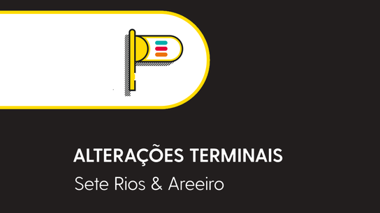 Redistribuição das carreiras no Terminal de Sete Rios e Areeiro