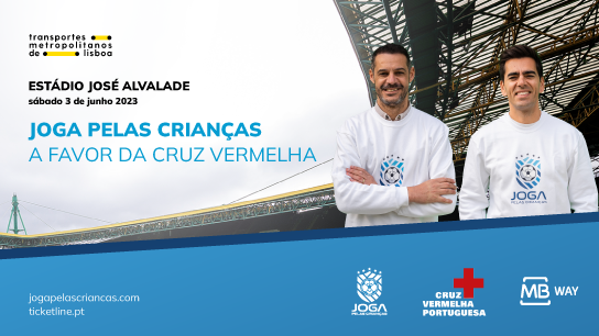 TML parceira do ‘Joga pelas Crianças’