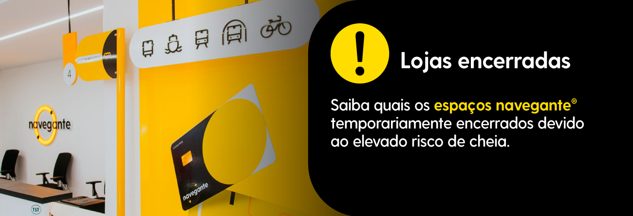 Espaços navegante® temporariamente encerrados (Alverca, Moita e Vila Franca de Xira)