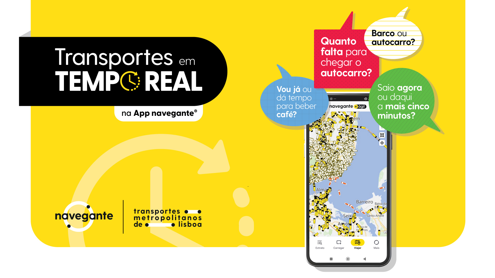 TML lança informação em tempo real na App navegante